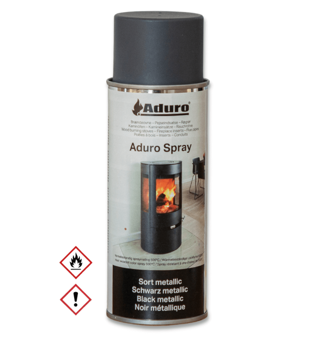 Aduro Spray, sort metallic